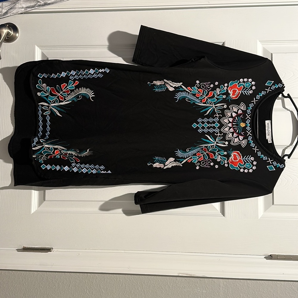 Embroidered dress